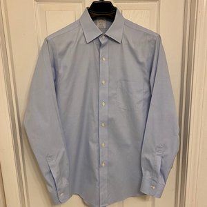Brooks Bros. Blue Oxford Dress Shirt